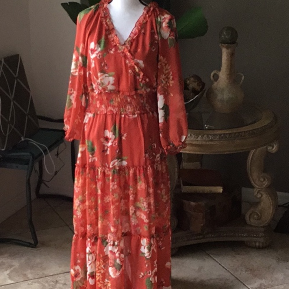 FIG & FLOWER MAXI DRESS